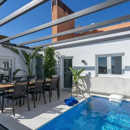 Unique Beachfront Rooftop In By Costarentals - Ref 59 * Fuengirola