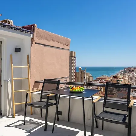 Unique Beachfront Rooftop In By Costarentals - Ref 59 Apartment Fuengirola